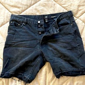 Denim shorts 34